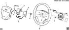 10313108 Gm New Steering Wheel Airbag Module Monte Carlo Lumina Impala