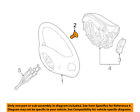 1269900312 Mercedes Oem Air Bag Screw