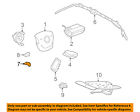 13503838 Gm Cadillac Oem Cts Airbag Air Bag Impact Sensor