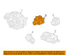 13586947 Gm Airbag Air Bag Srs Front Impact Sensor Oem New