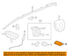 13587445 Gm Oem Air Bag-diagnostic
