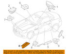 1728601402 Mercedes Oem Supplemental Restraint Inflator Module