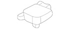 19115395 Gm Chevrolet Gmc Genuine Module Asminfl Rst Sen Diagn