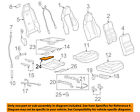 19123109 Gm Chevrolet Oem Corvette Passenger Module Mount Bracket
