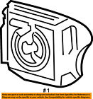 1l5z10043b13caa Ford Oem Explorer Sport Trac Airbag Air Bag Module