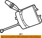 1nj70lc5ae Mopar Jeep Chrysler Oem Air Bag Clock Spring