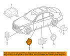 2229051500 Mercedes Oem Airbag Air Bag Impact Sensor