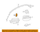 22718137 Gm Saturn Oem Ion Airbag Air Bag Impact Sensor