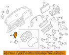 250203ka0a Nissan Oem Pathfinder Dash Cluster Bag Switch