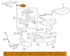 25962413 Gm Cadillac Oem Srx Passenger Module Bracket