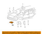3f2z14b416ba Ford Oem Air Bag-sensor