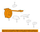 42348317 Gm Chevrolet Oem Sonic Airbag Air Clock Spring