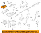 4g1857219 Audi Oem Air Bag Support Left