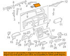 5054035010b0 Toyota Oem Instrument Panel Bag Door