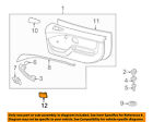 51418413218 Bmw Oem Bag Door Right