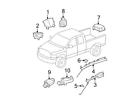 56043167ab Chrysler Brand New Genuine Mopar Oem Air Bag Impact Sensor