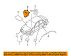 569001e101wk Hyundai Oem Accent Airbag Air Steering Wheel Inflator