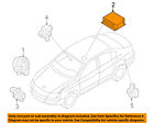 5n0959655t71b Volkswagen Vw Oem Cc Supplemental Restraint Module