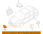 5q0959651 Audi Oem Airbag Air Bag Impact Sensor