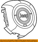 5zl92lxhaa Mopar Jeep Chrysler Oem Airbag Air Steering Wheel Inflator