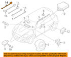 61119807899 Mini Oem Cooper Countryman Air Bag Kit Left