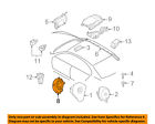 61316976395 Bmw Oem 06-10 650i