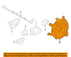 61316992509 Bmw Oem Airbag Air Clock Spring