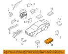 65776949899 Bmw Oem 745i Airbag