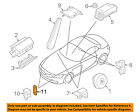 65776951119 Bmw Oem Air Impact Sensor Base