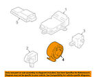 65779279391 Bmw Oem Air Impact Sens