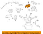 68074146aa Fiat Oem Airbag Air Bag Impact Sensor