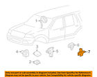 6f9z14b416a Ford Oem Airbag Air Seat Occupancy Sensor