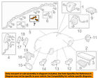 78890tk8a91 Honda Oem Air Bag Bracket Left