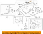83297tp6a00 Honda Oem Air Bag Front Bracket Left