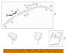 84136t3la00 Honda Oem Air Bag Rear Bracket