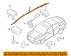 850203q000 Hyundai Oem Sonata Airbag Air Bag Curtain