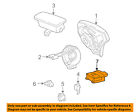 8917002l00 Toyota Oem Corolla Supplemental Restraint Module
