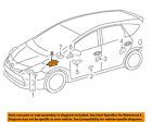 8917047180 Toyota Oem Prius V