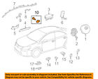 8917349465 Toyota Oem Airbag Air Bag Impact Sensor