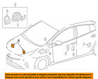 8917349495 Toyota Oem Prius Airbag Air Bag Impact Sensor