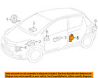 8983102140 Toyota Oem Yaris Air Impact Sens
