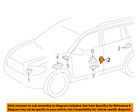 898310r080 Toyota Oem Highlander Airbag Air Bag Impact Sensor