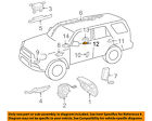 8983760020 Toyota Oem Airbag Air Bag Sensor