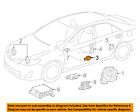 8983a06010 Toyota Oem Camry Air Impact Sens