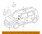 899520w161 Toyota Scion Oem Xb Airbag Air Seat Occupancy Sensor