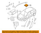8p0959655a Audi Oem A3 Quattro