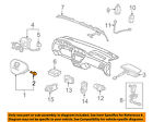 90134s7sn81 Honda Oem Air Bag Bolt