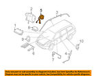 934904d010 Kia Oem 06-12 Sedona