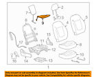 95245505 Gm Chevrolet Oem Spark Seat