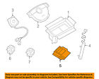 96654864 Gm Chevrolet Oem Airbag Air Sdm Acm Restraint Control Module